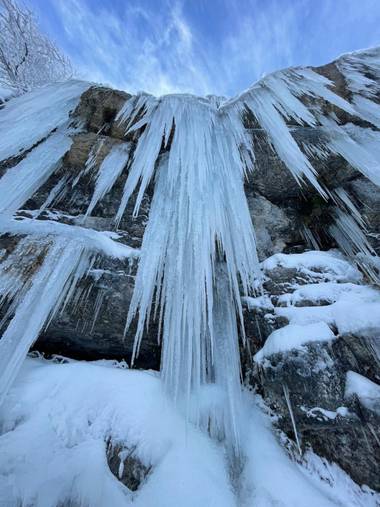 Henar en Hamelin: Paisaje  (Navarra), #paisajes #hielo #nieve #invierno20  