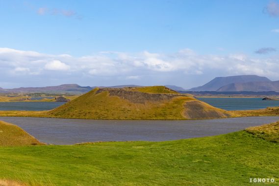 Ignoto en Hamelin: Paisaje  (Skútustaðahreppur), #islandia 