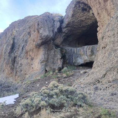 porroalejandra7 en Hamelin: Paisaje  (Ruta Provincial 26), #montaña#paisajenatural#volcanes
Esta es otra formación que se puede disfrutar en Riscos Bayos o...