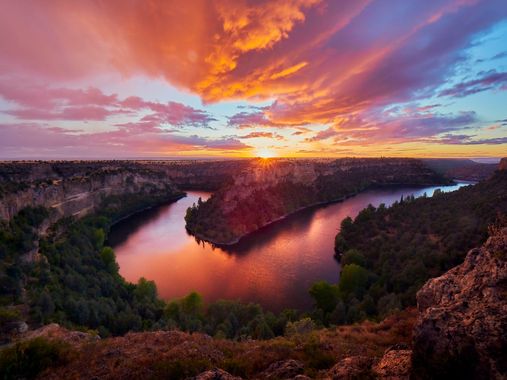 David Esteban en Hamelin: Paisaje, #landscape #agua #rural#atardecer