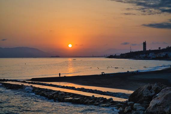 ralphlagarillo en Hamelin: Paisaje  (Spain), Atardecer en la bahía de Málaga 
