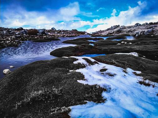 Pisc.LopezMarce en Hamelin: Paisaje  (Güicán), #invierno20 #paisajes #colombia #nature #nieve #hamelin