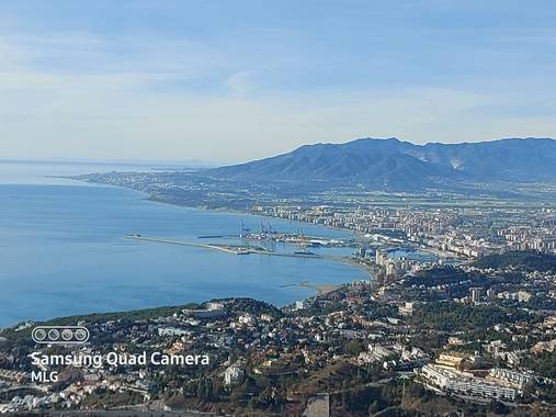 Apasnau75 en Hamelin: Paisaje  (Málaga), Bahía de Málaga desde el Monte San Antón. 