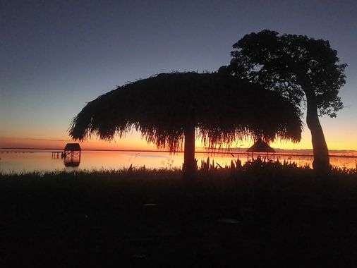 eze.u.a.7 en Hamelin: Paisaje  (San Ignacio), #atardecer#laguna