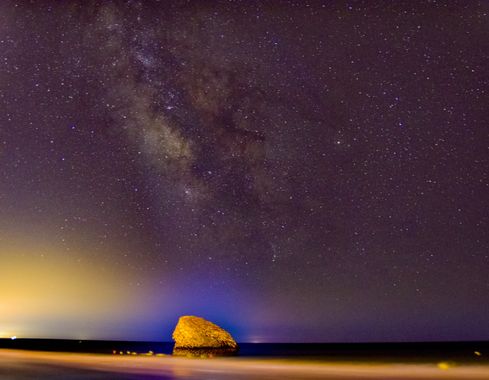 Alvaromsfco en Hamelin: Paisaje  (El Condado), #nocturna #astrofotografia #huelva #noche #matalascañas 