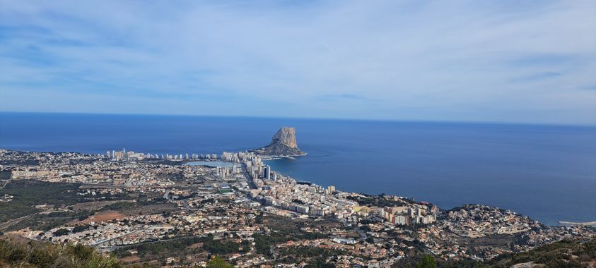 hectorf25 en Hamelin: Paisaje  (Calp), #cimadeolta #calpe #senderismo # naturaleza #travel # paisajes