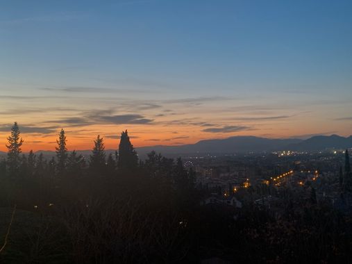 analrca9 en Hamelin: Paisaje  (Granada), Una linda foto del cielo rosado desde mi casita en granada 💞