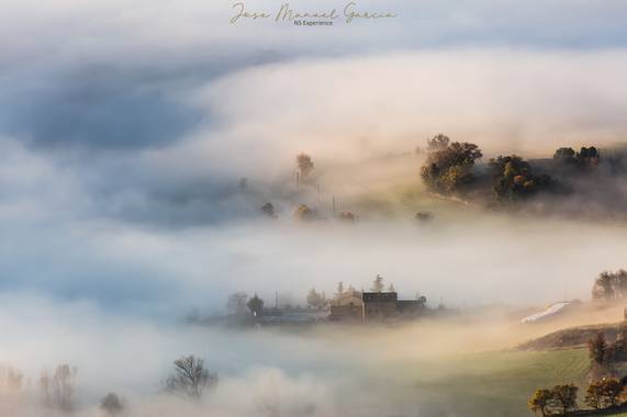 Jose.M.Garcia en Hamelin: Paisaje  (Berga), Vistas desde el Santuario de Queralt.