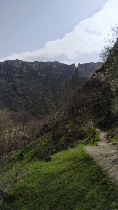 Mjesusalmendro en Hamelin: Paisaje  (Valdepeñas de la Sierra),      