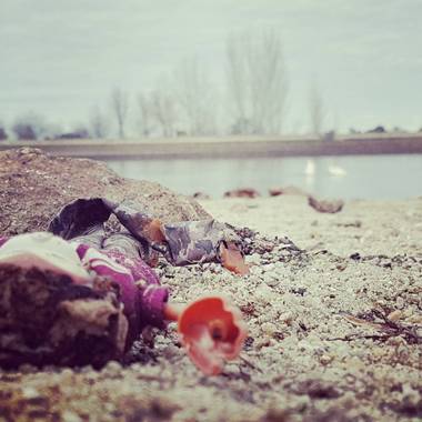 Ana Guillén en Hamelin: Paisaje  (Malpartida de Cáceres), Los restos del naufragio
#losbarruecos 