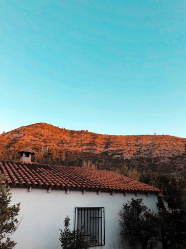 Sandramg.92 en Hamelin: Paisaje  (Valencia), Más agustico no se puede estar.
#Octubre #Montaña #Mountain #Cielo #Sky #Azul #Blue #Xativa 