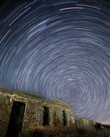 José Roldan en Hamelin: Paisaje  (San Roque), #stars #startrails #landscape #landscapephotography #noche #fotografianocturna #canon #estrellapolar 