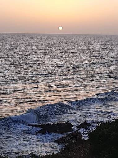 cariname6 en Hamelin: Paisaje  (Conil de la Frontera), Puesta de sol desde el mirador del Faro de Roche