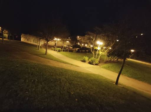 Manuel MC en Hamelin: Paisaje  (Fernán Núñez), Foto realizada por la noche en el Parque de Doña Rosalina en el municipio de Fernán Núñez (Córdoba)
