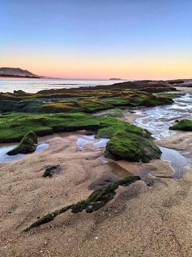 Yaiza R. Cabaleiro en Hamelin: Paisaje  (A Guarda), #playa #atardecer #aguarda #galicia