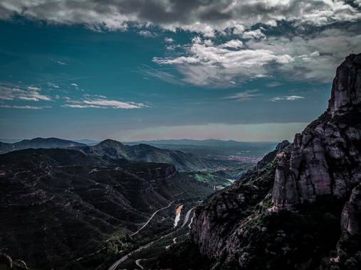 Carlos  en Hamelin: Paisaje  (Monestir de Montserrat), #montserrat #catalunya 