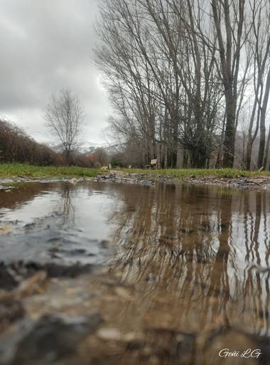 Geñi en Hamelin: Paisaje  (Riofrío de Riaza), .