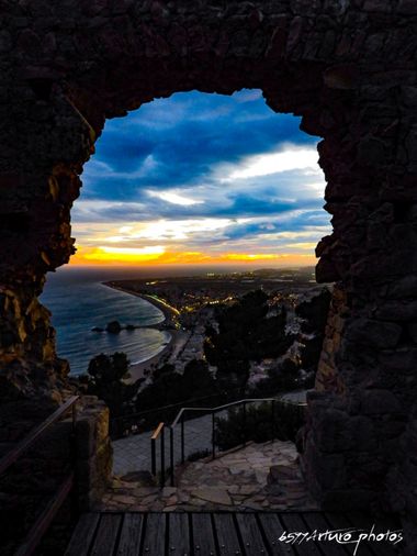 ARTURO  en Hamelin: Paisaje  (Blanes), #blanes#atardecer