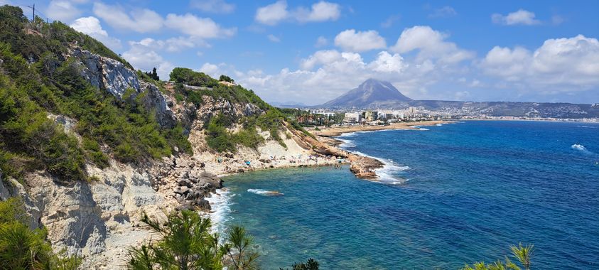 hectorf25 en Hamelin: Paisaje  (Carretera del Portitxol), #calas 
#javea 
# españa
# mediterraneo