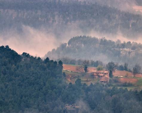 Justi en Hamelin: Paisaje  (Queralbs), Paisajes del Berguedá .
