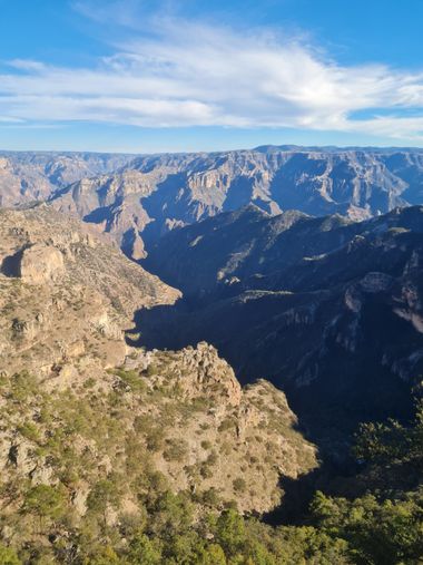 Aljoqude en Hamelin: Paisaje  (Urique), Divisadero de las barrancas del cobre en la sierra de @chihuahua @tarahumara