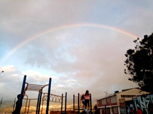 Ivancaicedo11 en Hamelin: Paisaje  (Bogotá, D.C.), #arcoiris #vista hermosa #bogota