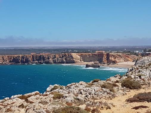 Apasnau75 en Hamelin: Paisaje  (Vila do Bispo), Océano, acantilados y viento, mucho viento...