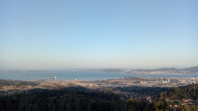 David en Hamelin: Paisaje  (Vigo), #amanecer