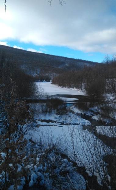 Geñi en Hamelin: Paisaje  (Riofrío de Riaza), #invierno20 