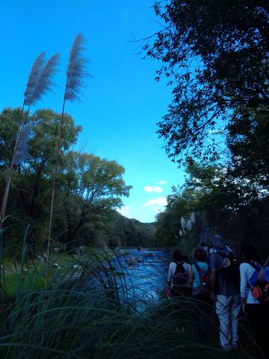 Marieladelcarmeng en Hamelin: Paisaje  (Colón), Rivera del río de Agua de Oro, provincia de Córdoba, República Argentina