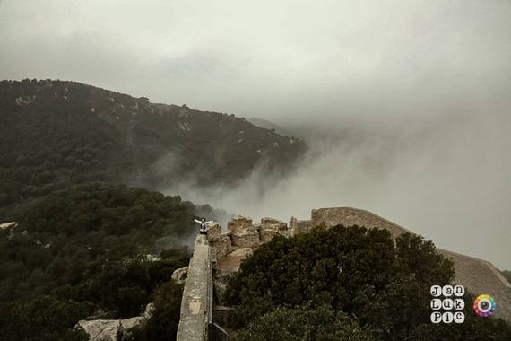 joanluque en Hamelin: Paisaje  (Cabrera de Mar), Niebla en el Castillo de Burriac!!!