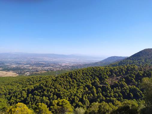 Virginia en Hamelin: Paisaje  (Alhaurín de la Torre),  Vistas desde el Monte jarapalo 