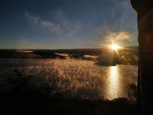 Vero Nuñez Ducay en Hamelin: Paisaje  (Villa La Viña), Dique La Viña, Traslasierra, 
Córdoba, Argentina
#amanecer #dique