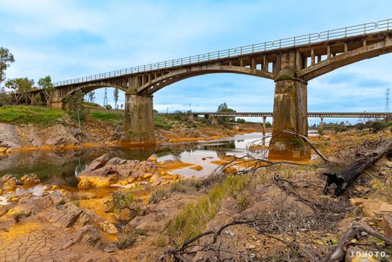 Ignoto en Hamelin: Paisaje  (Villarrasa), #puentegadea