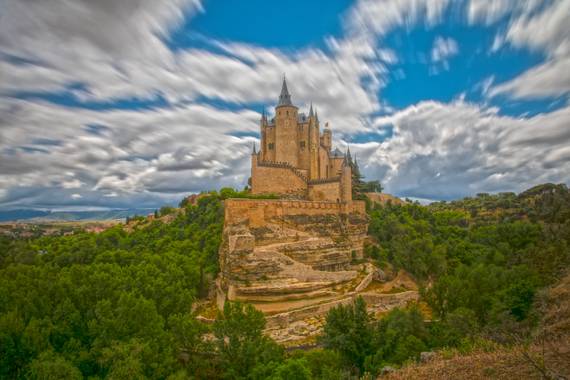 Rubén Pascual Fotógrafo en Hamelin: Paisaje  (Segovia), Alcázar de Segovia 