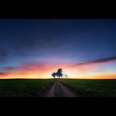DiegoMG en Hamelin: Paisaje  (Osuna), Atardecer centro endorreico Lantejuela. 