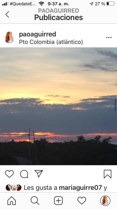 Paola Aguirre en Hamelin: Paisaje  (Puerto Colombia), Cielo #tricolor en Puerto Colombia