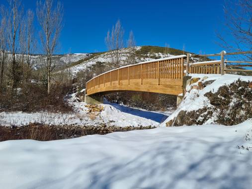 Marijohz en Hamelin: Paisaje  (Ezcaray), Puentes #invierno20 