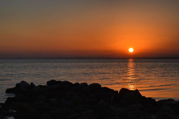 Leonor Sol en Hamelin: Paisaje  (San Javier), Magnifico atardecer en el Mar Menor! ❤