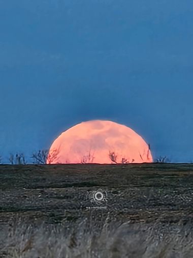 David  en Hamelin: Paisaje  (Villafranca de los Caballeros), #luna #lunallena #foto #photo #fotografia #photografy #paisaje #grande #españa #espectacular @...