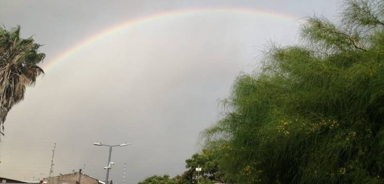 Letazblunti en Hamelin: Paisaje, Arcoiris.🌈