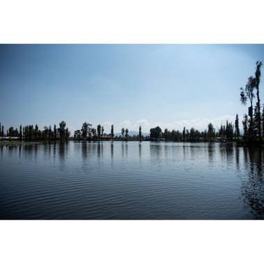 Danielcruznava en Hamelin: Paisaje  (Xochimilco), Vista del volcán Teuhtli desde la laguna de Tlilac en la zona lacustre de  Xochimilco, Ciudad de México