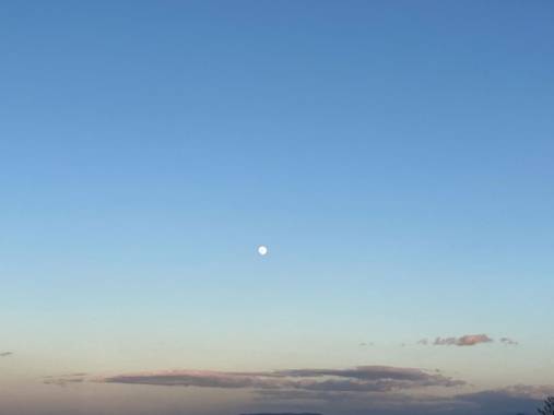 Lunamartin en Hamelin: Paisaje, Foto tomada a las seis de la tarde