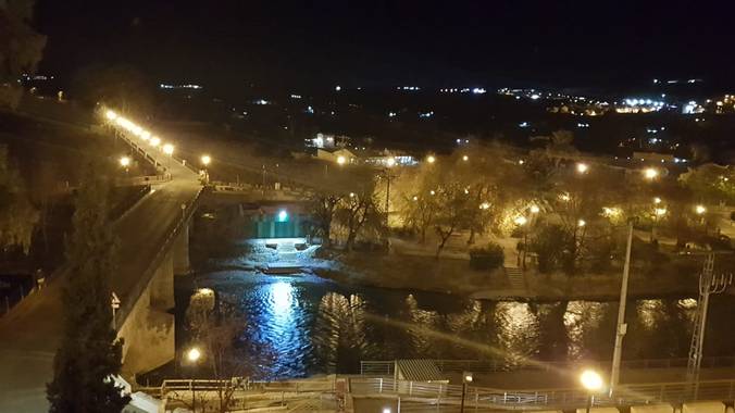 Mmeerkens en Hamelin: Paisaje  (Cieza), Noches de vistas al Segura de Cieza