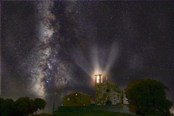 Peremateo en Hamelin: Paisaje  (Prats de Lluçanès), #astrofotografia