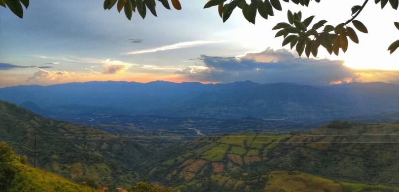 LauraCardona en Hamelin: Paisaje  (Santa Bárbara), Atardecer desde Santa Bárbara 