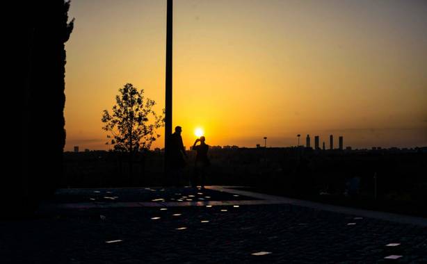 ilie77b en Hamelin: Paisaje  (Madrid), #atardecer 