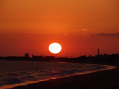 Maribel en Hamelin: Paisaje  (Moguer), 🌅 

Atardecer en el día internacional del sol 
