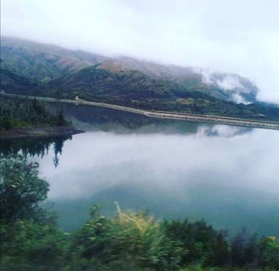 RAISUKI en Hamelin: Paisaje, Carretera Santa Cruz - Cochabamba - BOLIVIA 