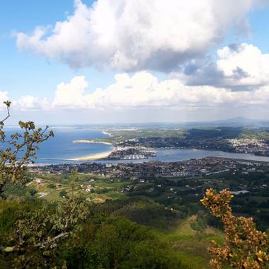 Nicolas.infante en Hamelin: Paisaje  (Fuenterrabía), Divisado la costa de Francia 
